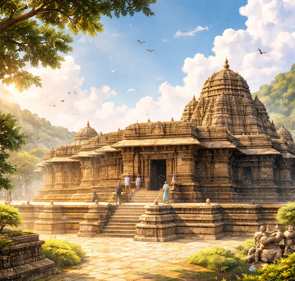 The Entrance of the Belur Chennakeshava Temple