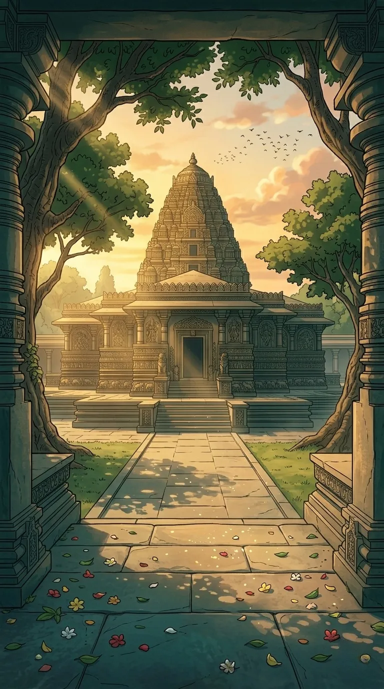 Lathe turned pillars of Belur