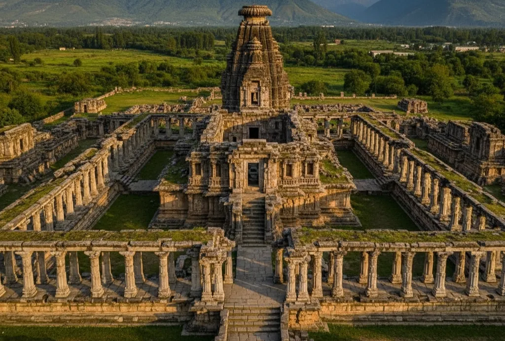Martand Surya Temple Kashmir