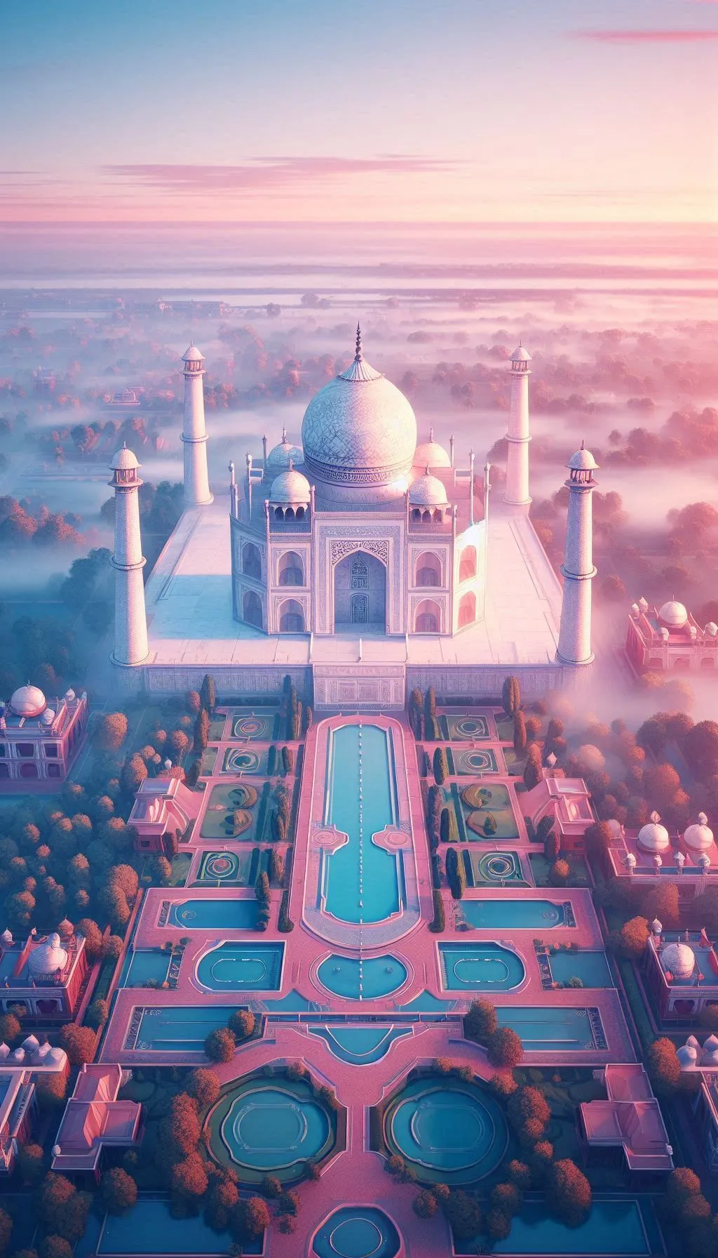 Taj Mahal Front View